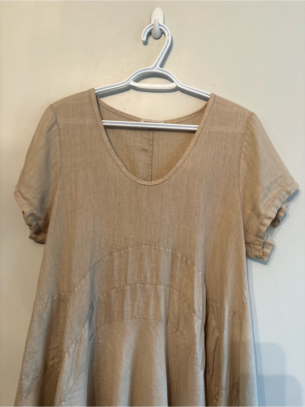 Marisa&Marie Linen dress 100% Italian Linen size large - Picture 5 of 14